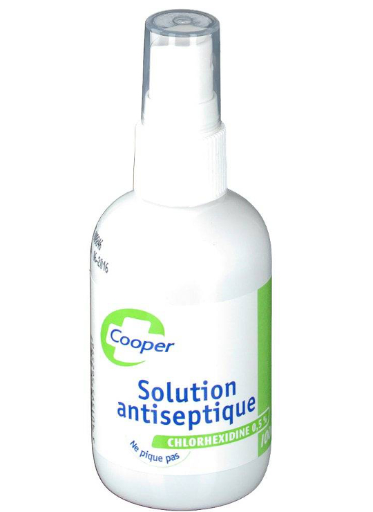 Spray antiseptique pour plaie